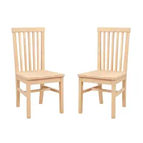 Thdac04650 Linon Home Decor Terryn Unfinished Wood Dining Side Chair Set Of 2