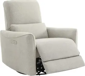 Me7056b-b878 Living Power Recliner Chair Swivel Glider Fsc Certified Fabric Room Nursery Rec
