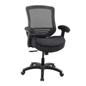 Lb-2010 Longbo 400lbs Mid Back Mesh Ergonomic Super Soft Wide Cushion Office All In Black