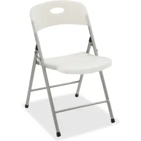Llr62530 Lorell Chairs Folding 400 Lb Cap 19-3/4 Inch X18-1/4 X31 4//ct Clear 62530