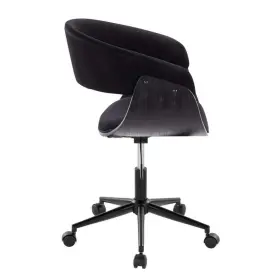 Oc-vmov1 Lumisource Office Chair With 5-star Caster Base Adjustable Height In Black Velvet