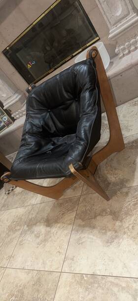 Luna 619084091813 Odd Knutsen For Hjellegjerde M Bler Mcm Design Img Sitting Sling Chair