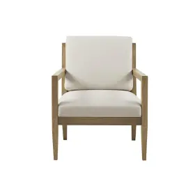 Mp100-1187 Madison Park 022164202892 Tage Accent Chair With Ivory Finish