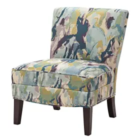 Fpf18-0052 Madison Park Hayden Slipper Accent Chair 26.5 Inch W X 30.75 D 34 H Multi