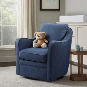 Mp103-0697 Madison Park Betty Navy Armchair
