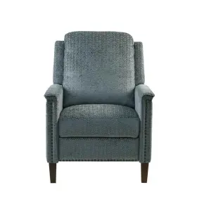 Mp103-1005 Madison Park Cecile Grey Push Back Upholstered Recliner