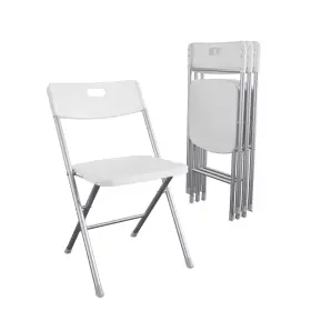 37664plw4e Mainstays Resin Seat And Back Folding Chair White 4-pack