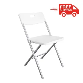 37664plw6w Mainstays Resin Seat And Back Folding Chair White