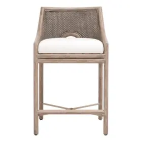 M-4960-2906268 Maklaine Contemporary Transitional Counter Stool In Natural Finish