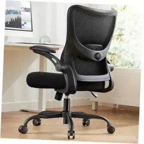 Msoc9b Marsai Office Chair Ergonomic Desk With 3 Ways Pu Armrests And Black Mid Back