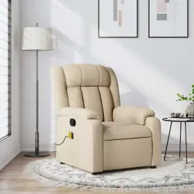 Massage Recliner Chair Cream 721012203488