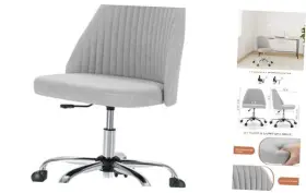 Mcq 730177258972 Office Desk Chair Modern Cute Rolling Vanity Swivel Task Chairs With Wheels