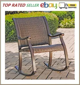 Afv02321 Members Mark Heritage Woven Rocking Chair