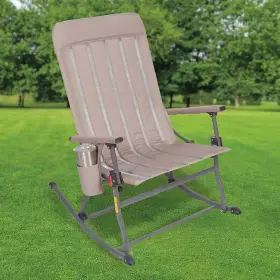 Sdf-1nrc Members Mark Member S Portable Folding Rocking Chair Taupe