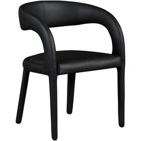 Meridian Furniture 094308270951 987black-c Sylvester Collection Modern Black