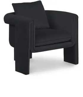 Meridian Furniture 094308282930 424black Sloan Collection 34.5 Inch W X 30 D 33 H Black