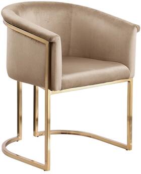 Meridian Furniture 758beige-c Tierra Collection Modern Contemporary