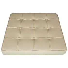 Br30fvoc-old Modern Classics French Vanilla Genuine Leather/match Replacement Cushion Pavilion Style Ottoman Br30fvoc-old Modern Classics French Vanilla Genuine Leather/match Replacement Cushion Pavilion Style Ottoman