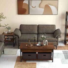 Modern Fabric Sofa Accent Chair 694162371353 And With 2 Side Table For Living Room