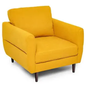 Modern Upholstered Accent Chair Single Sofa Armchair-yellow - Col 473510711836 Color