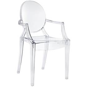 Modway 53317922 Casper Dining Armchair Clear -