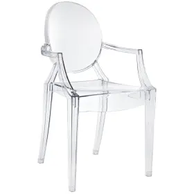 53317922 Modway Casper Dining Armchair Clear -
