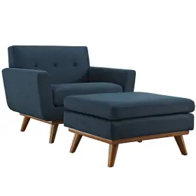 Modway 889654051718 Engage 2 Piece Armchair And Ottoman