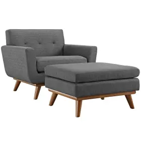 Modway 889654051732 Engage 2 Piece Armchair And Ottoman