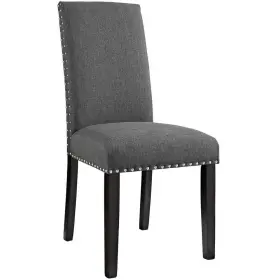 Eei-1384-gry Modway Parcel Gray Dining Fabric Side Chair