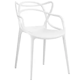 Eei-1458-whi Modway Entangled Dining Armchair
