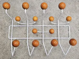 Eei-216-wal Modway Furniture Gumball Coat Rack - Caramel