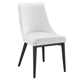Eei-2227-whi Modway Viscount Fabric Dining Chair In White