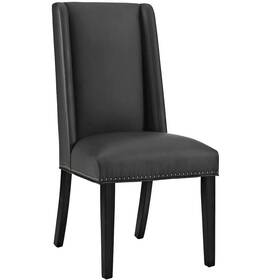 Modway Eei-2232-blk Baron Vegan Leather Dining Chair