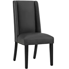 Eei-2232-blk Modway Baron Vegan Leather Dining Chair