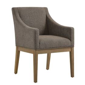 Modway Eei-7058-moc-nat Alton Fabric Upholstered Dining Armchair