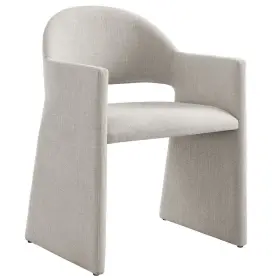 Eei-7082-lin Modway Talia Upholstered Fabric Dining Armchair