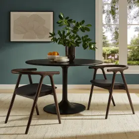 Eei-7291-blk Modway Henry Dining Chair In Black