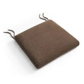 Eei-7507-coa Modway 4pcs Jax Fabric Dining Chair Seat Cushion In Cocoa