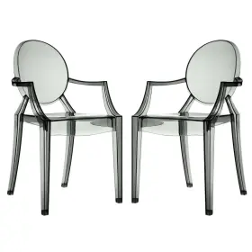 Eei-905-smk Modway Casper Dining Armchairs Set Of 2