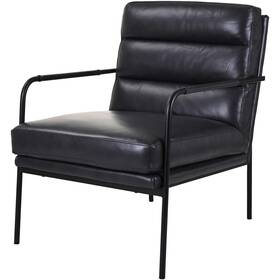 Moes Home Collection Eq-1013-02 Verlaine Eq Raven Black Chair