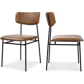 Moes Home Collection Eq-1016-03 Sailor Brown Dining Chair Set Of 2