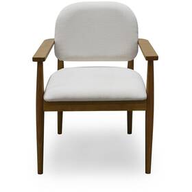 Moes Home Collection Go-1022-18 Norrie White Dining Chair