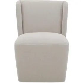Kq-1035-39-usa Moes Home Collection Cormac Grey Rolling Dining Chair In Taupe