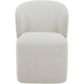 Moes Home Collection Kq-1036-29-usa Larson Grey Rolling Dining Chair