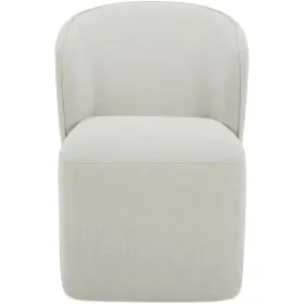 Kq-1036-29-usa Moes Home Collection Larson Grey Rolling Dining Chair