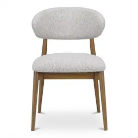 Me-1069-34 Moes Home Collection Ellie Me Oatmeal Dining Chair