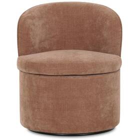 Moes Home Collection Oa-1074-33 Dane Oa Heritage Pink Swivel Dining Chair