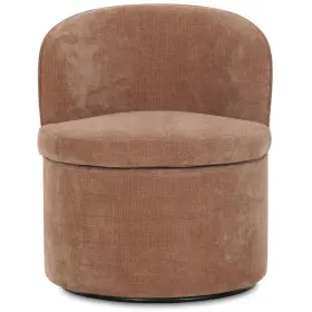 Oa-1074-33 Moes Home Collection Dane Oa Heritage Pink Swivel Dining Chair