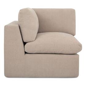 Moes Home Collection Vv-1010-34 Cates Corner Chair Fabric Beige
