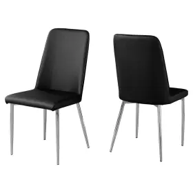 I-1034 Monarch Specialties Dining Chair Set Of 2 Side Upholstered Kitchen R
